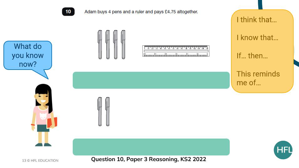 How to use the KS2 reasoning SATs papers to teach children problem
